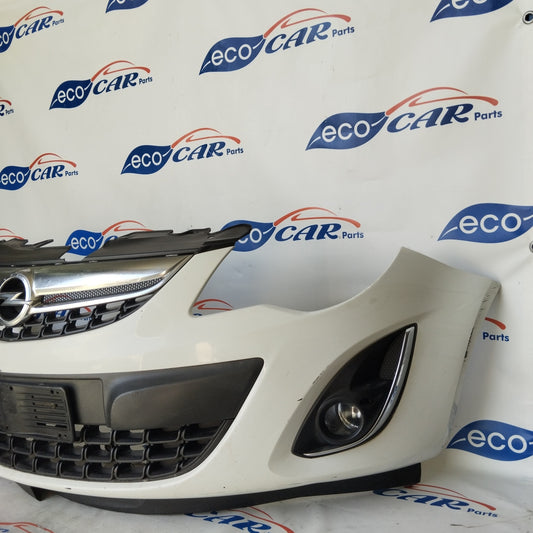 White front bumper Opel Corsa D 2012 5 Doors ecoAG2609