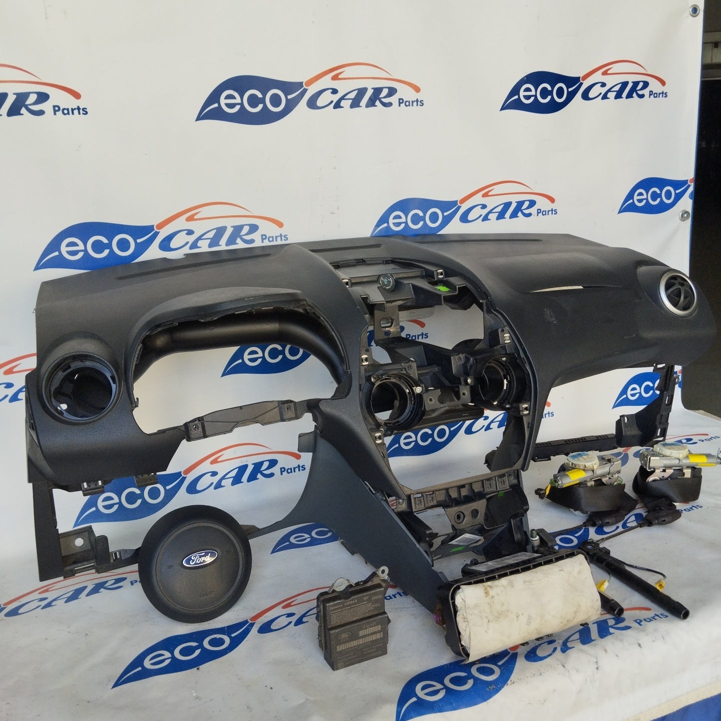 Airbag-Kit für Ford Ka 1.2 B, Baujahr 2013, Code: A2c53398645 ecoAG2592