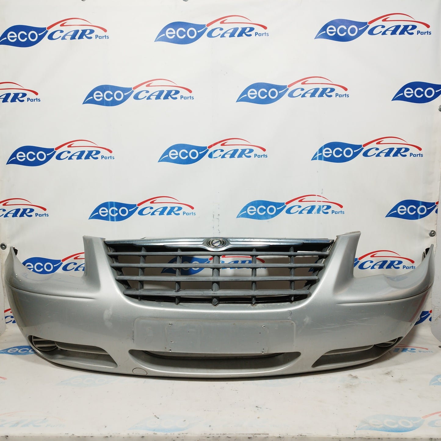 Paraurti anteriore grigio argento Chrysler Voyager 2004 ecoAC4809