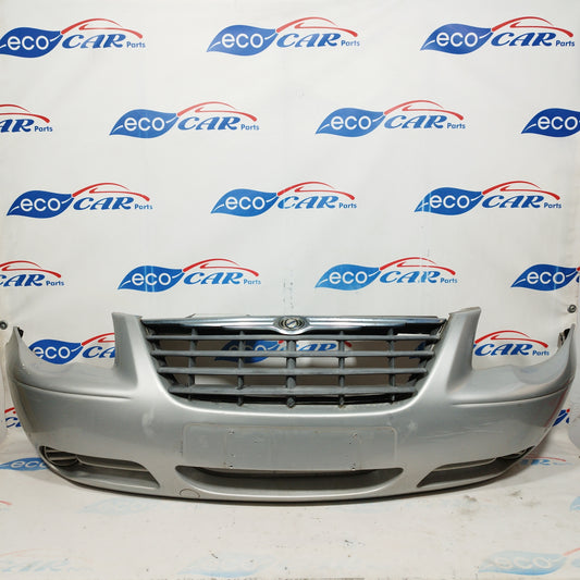 Paraurti anteriore grigio argento Chrysler Voyager 2004 ecoAC4809
