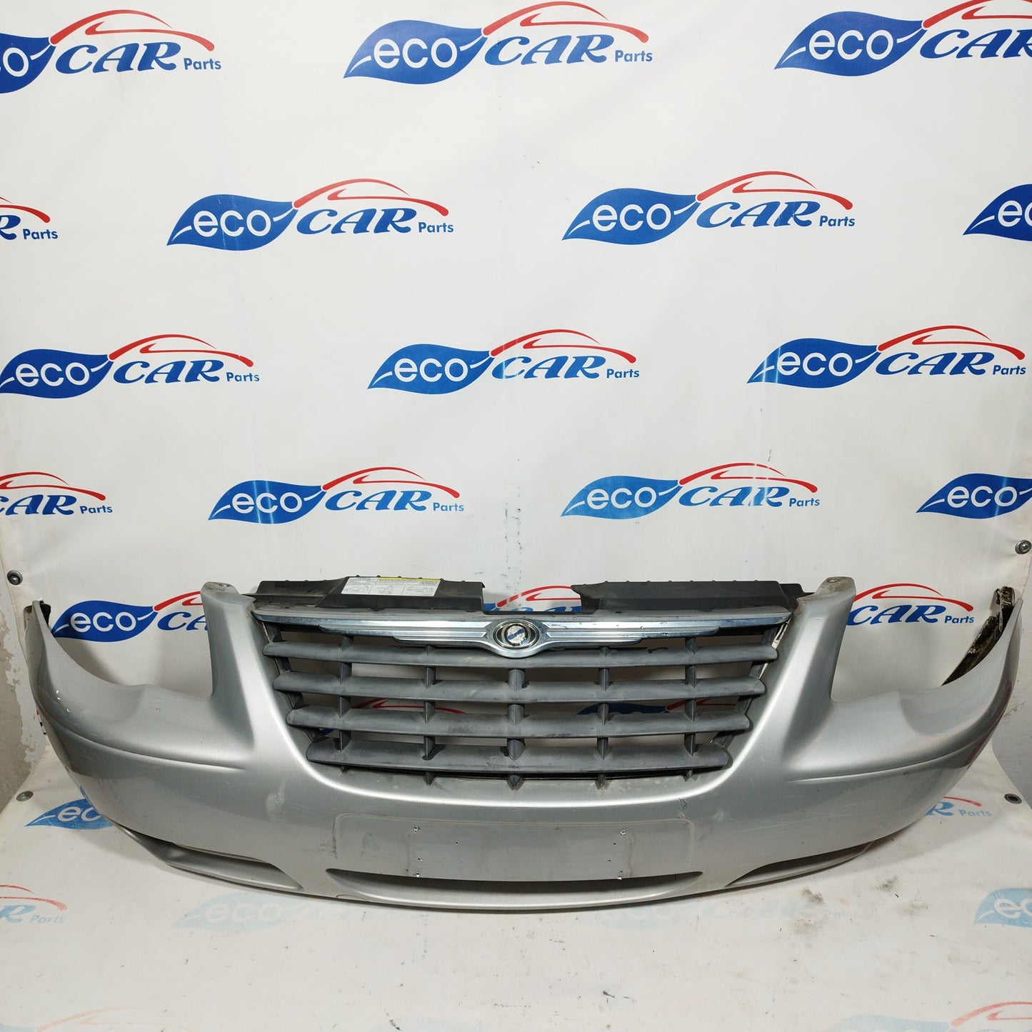 Paraurti anteriore grigio argento Chrysler Voyager 2004 ecoAC4809