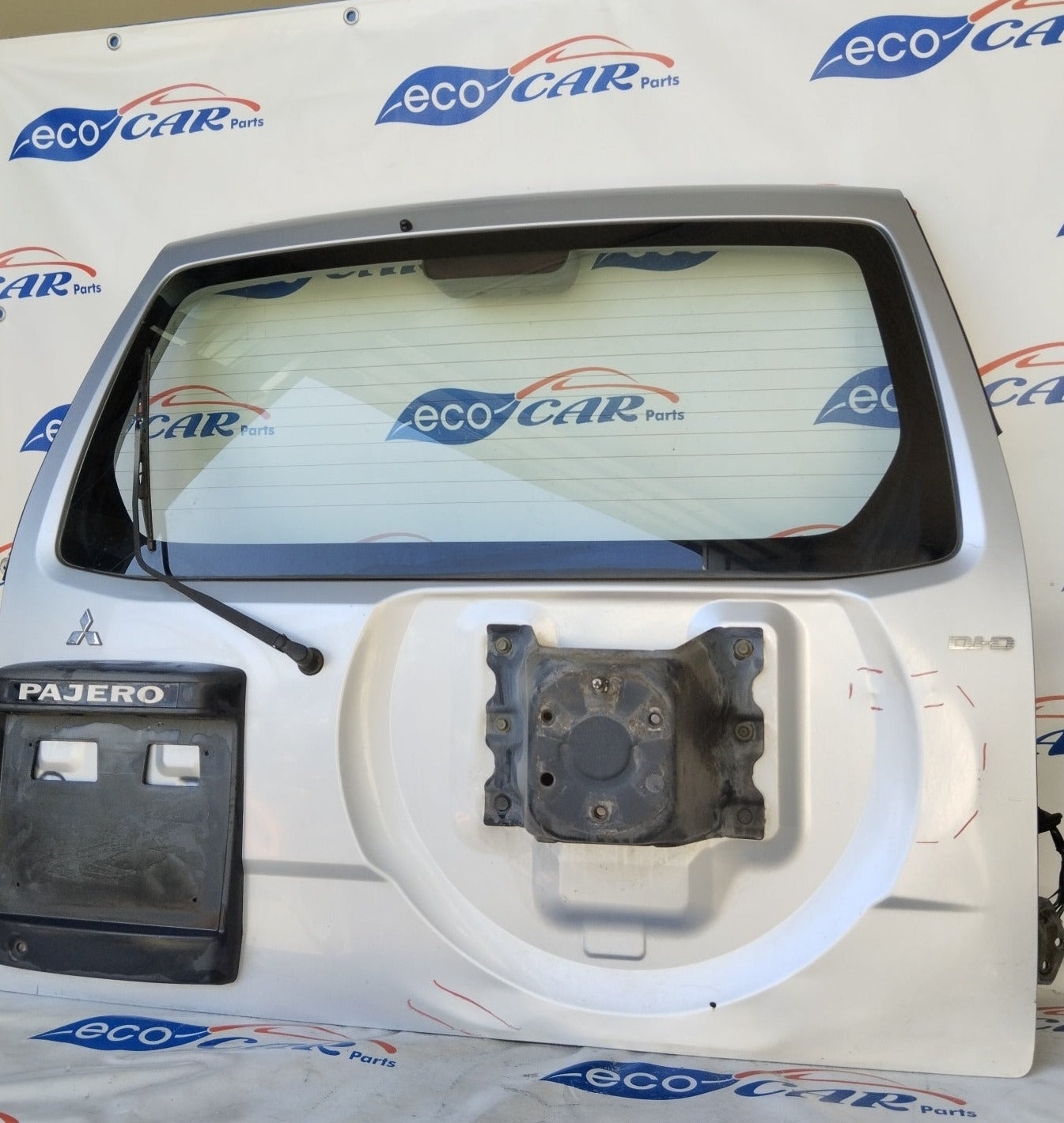 Portellone grigio argento Mitsubishi Pajero 2005 ecoAG2623