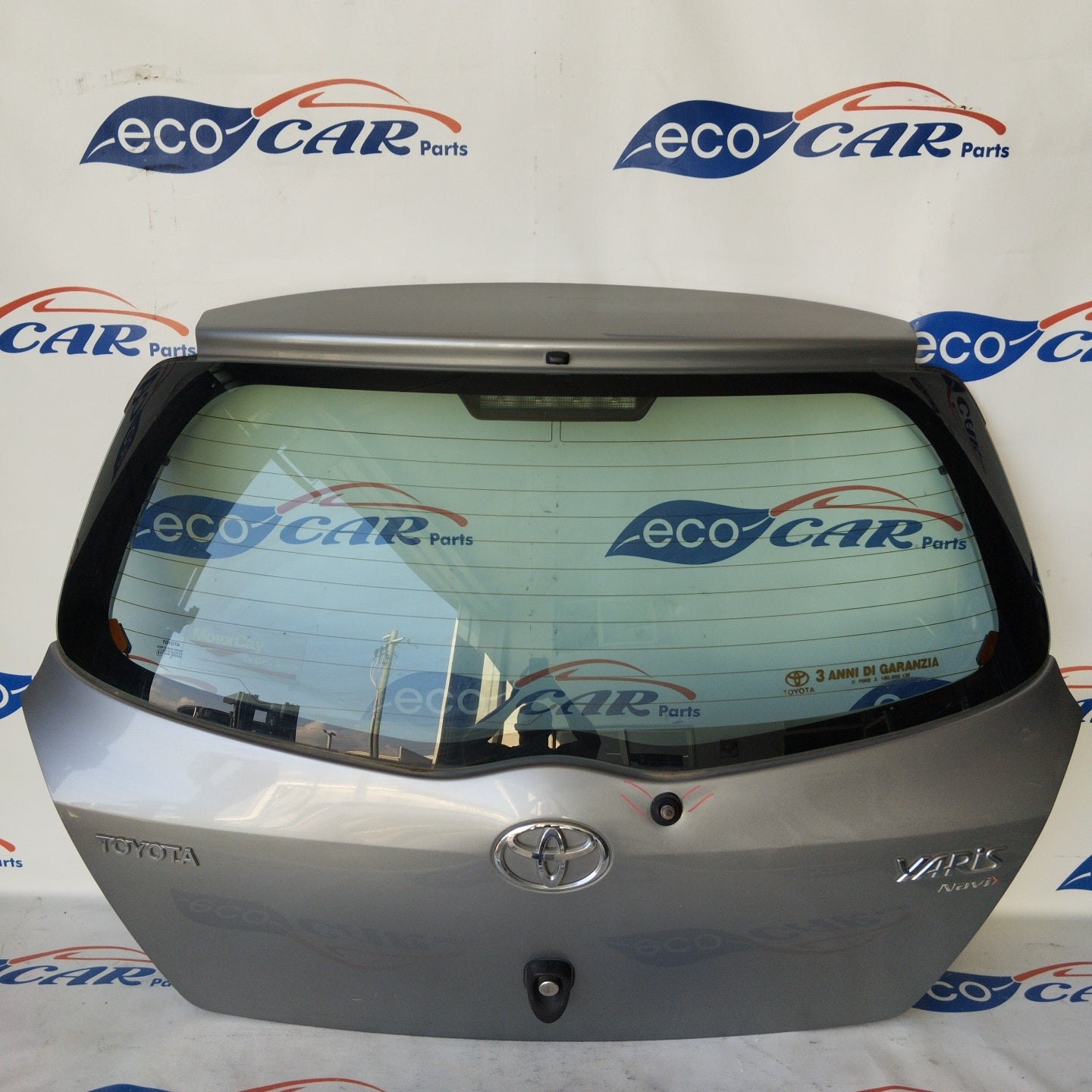 Portellone grigio canna di fucile Toyota Yaris 2008 ecoAG2624