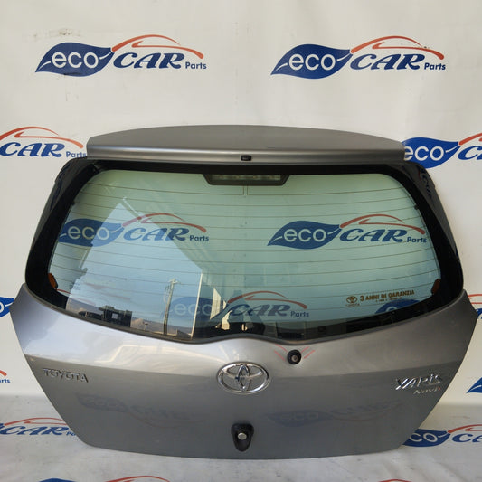 Heckklappe in Gunmetal-Grau für Toyota Yaris 2008 ecoAG2624
