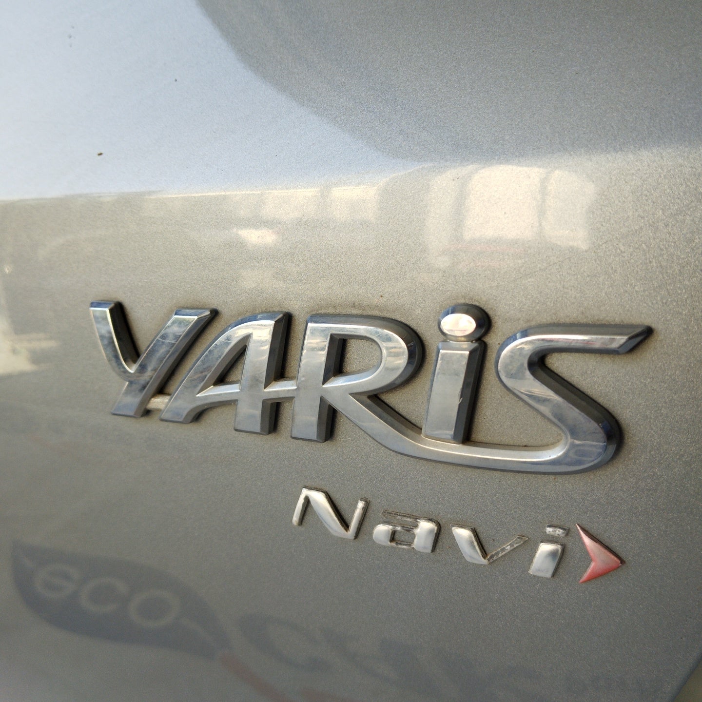 Portellone grigio canna di fucile Toyota Yaris 2008 ecoAG2624