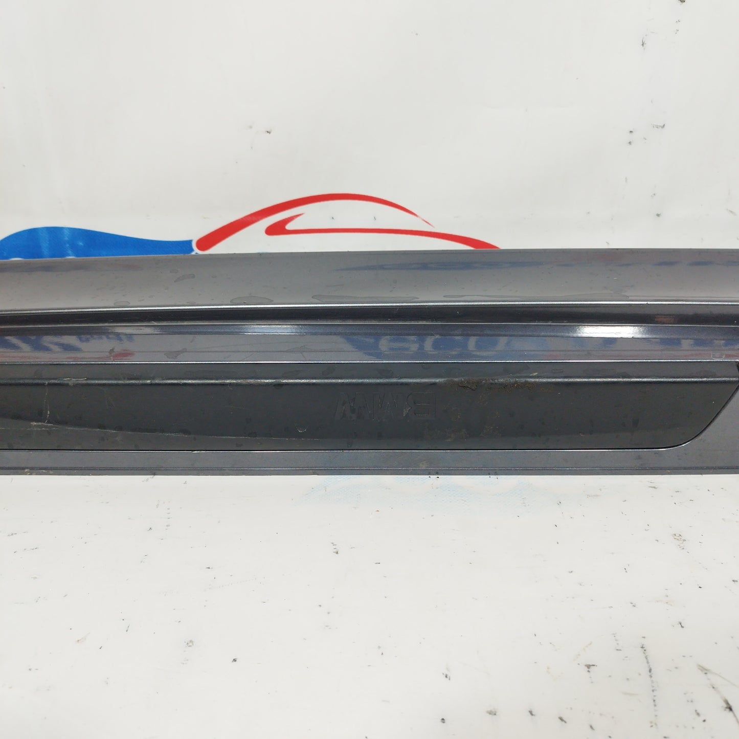 Dark gray right side skirt BMW series 1 2007 code: 5177-7184354 ecoAC4843