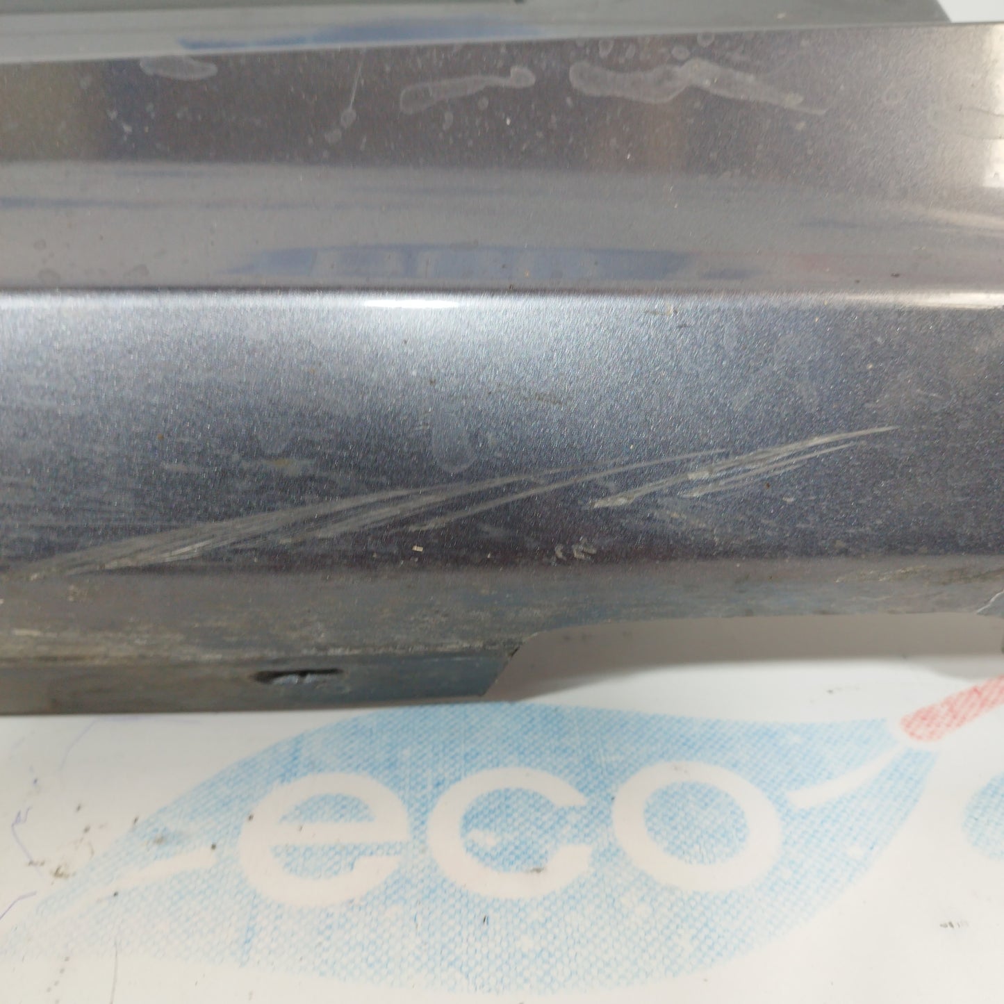 Dark gray right side skirt BMW series 1 2007 code: 5177-7184354 ecoAC4843