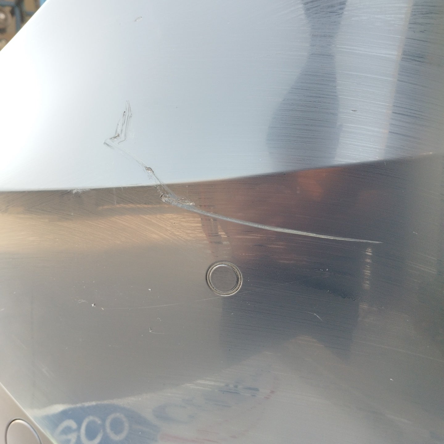 Rear Bumper Blue Seat Leon 2016 ecoAG2632