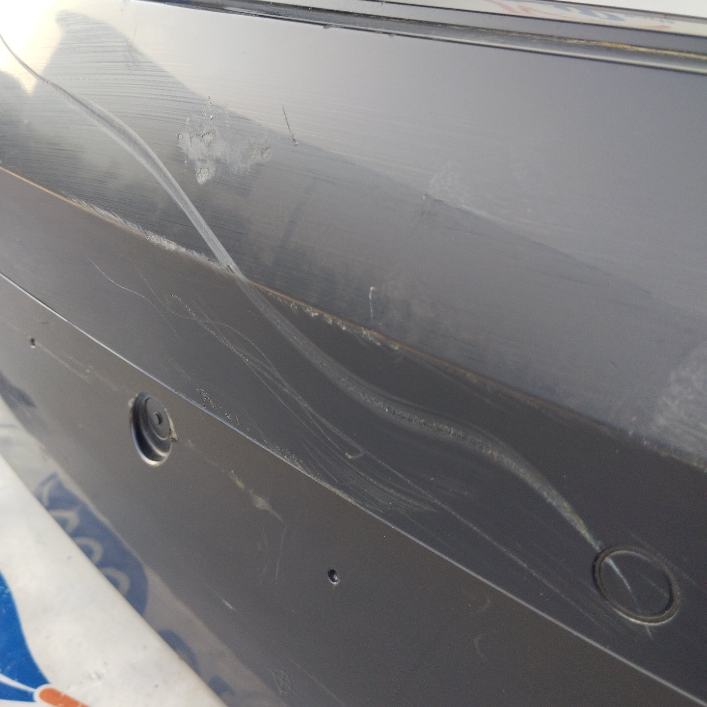 Rear Bumper Blue Seat Leon 2016 ecoAG2632