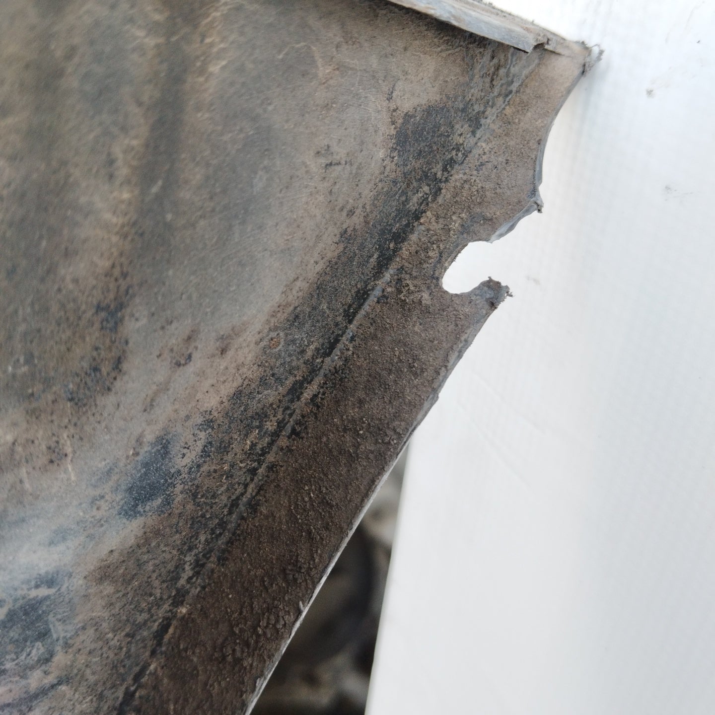 Paraurti anteriore grigio canna di fucile Toyota Auris 2008 ecoAG2633