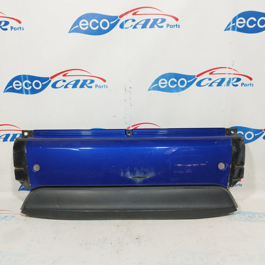 Blue central rear bumper Smart Fortwo 450 2005 ecoAC4869