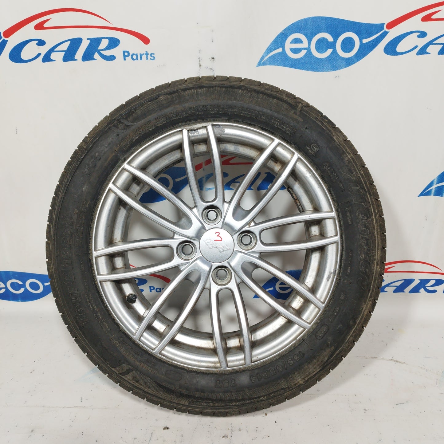 Cerchi in lega con gomme 155/65r14 Autogreen Ligier X-Too R 2009 codice: 21-1-052 ecoAC4888