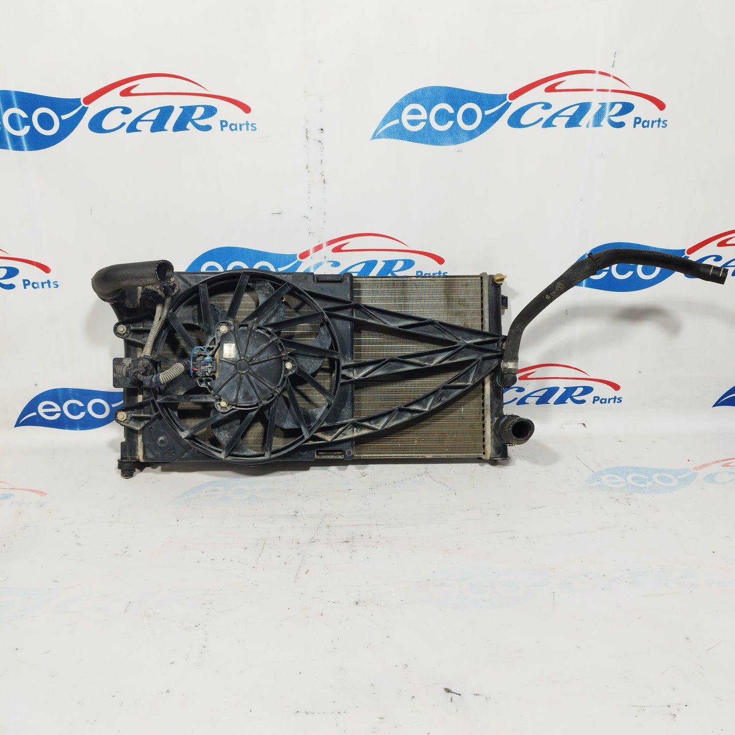 Radiatore acqua completo di ventola Fiat Panda 1.2 b 2008 ecoAC4908