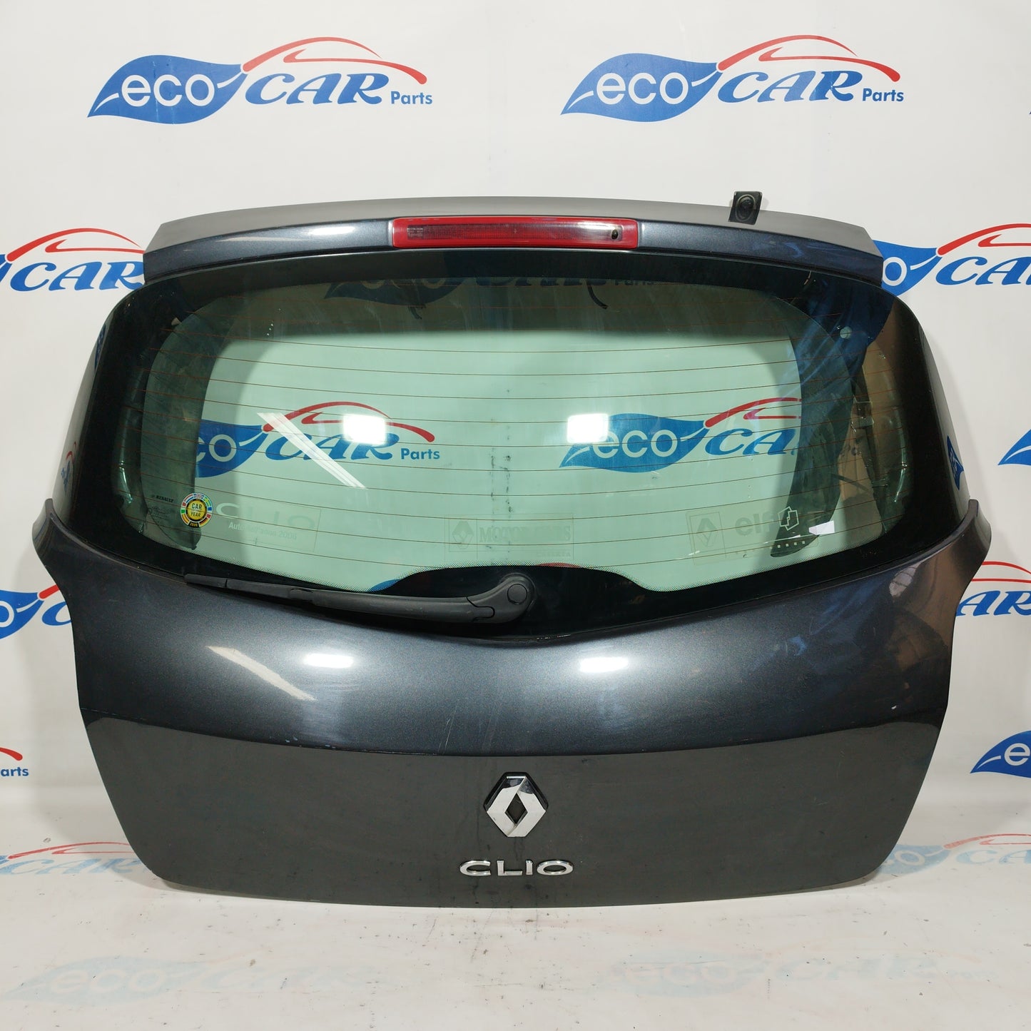 Dunkelgraue Heckklappe Renault Clio 2006 ecoAC4912