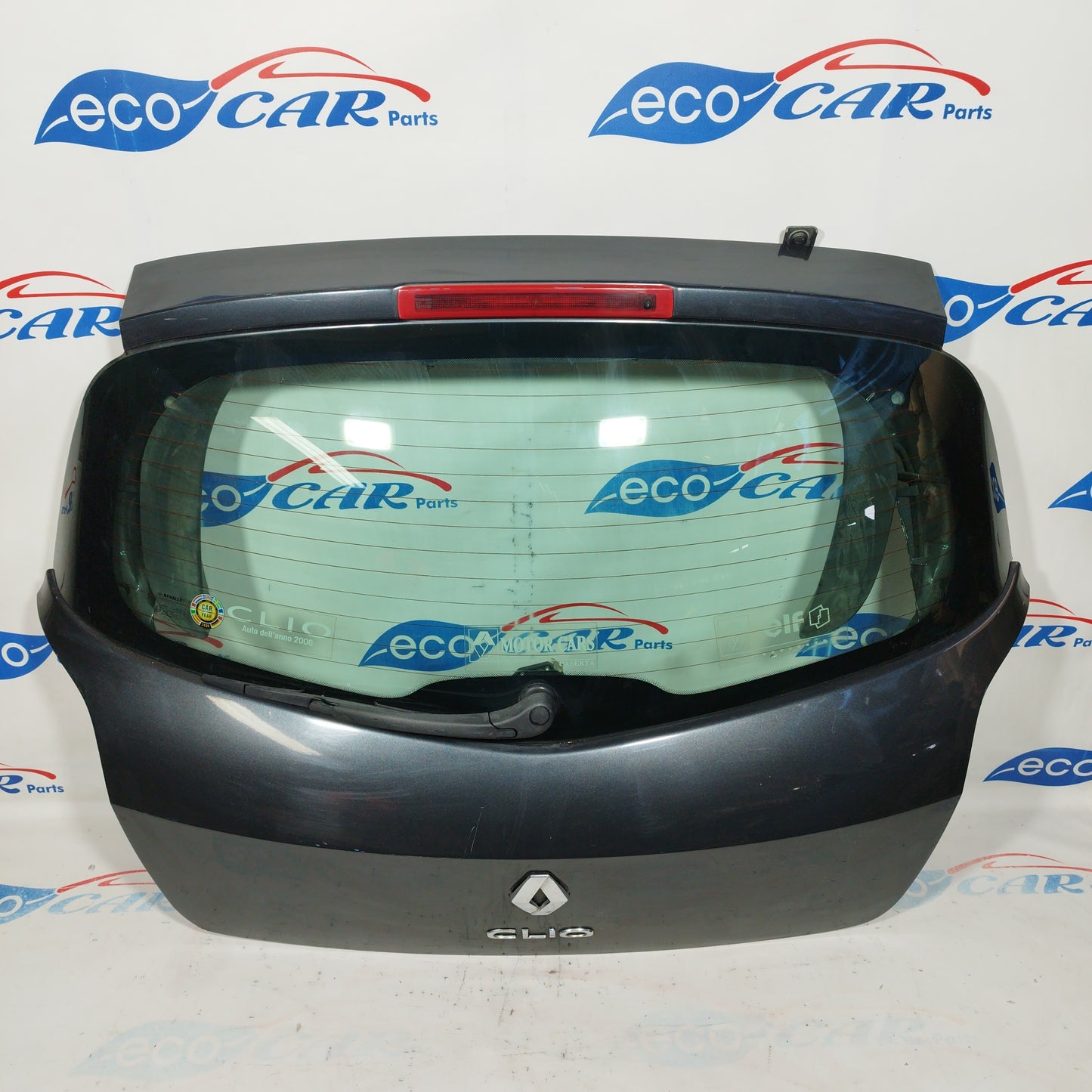 Dunkelgraue Heckklappe Renault Clio 2006 ecoAC4912