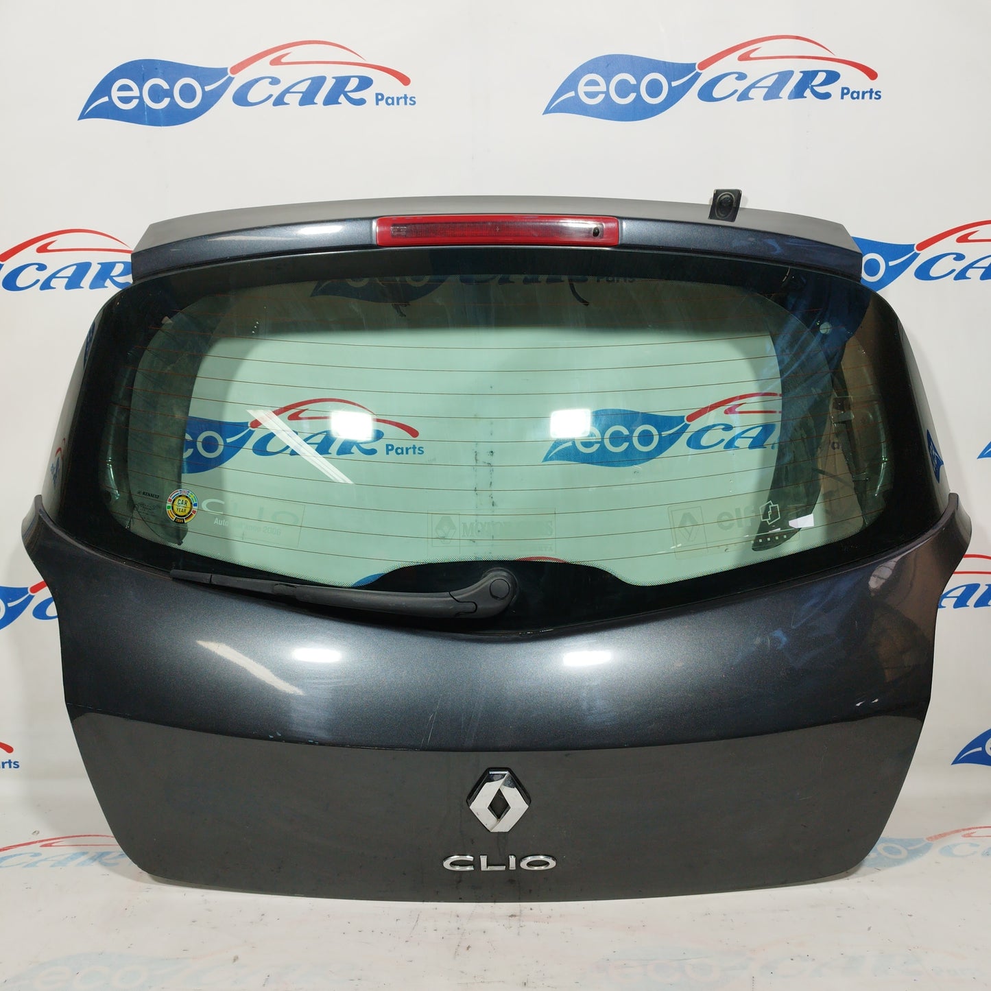 Dunkelgraue Heckklappe Renault Clio 2006 ecoAC4912