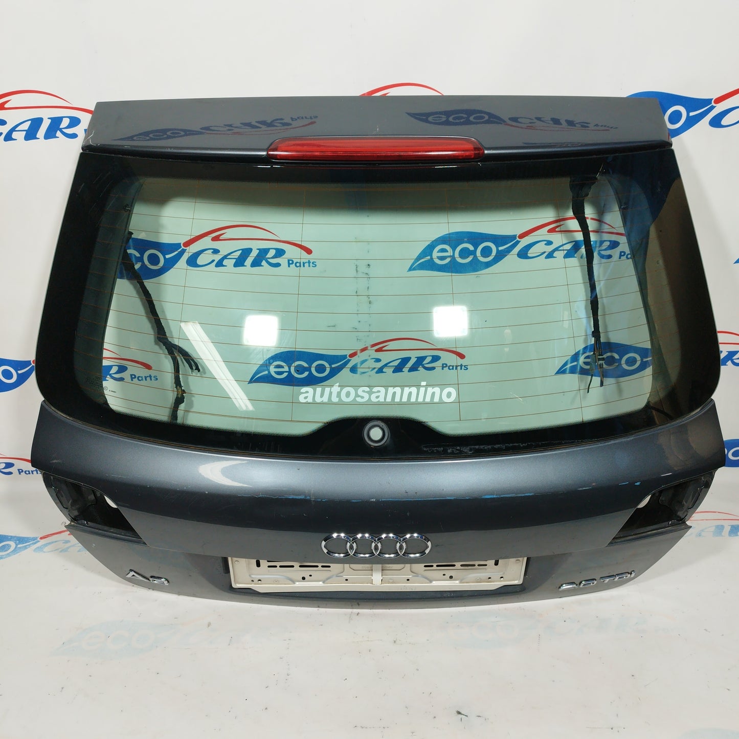 Dunkelgraue Heckklappe Audi A3 Sportback 2007 ecoAC4913