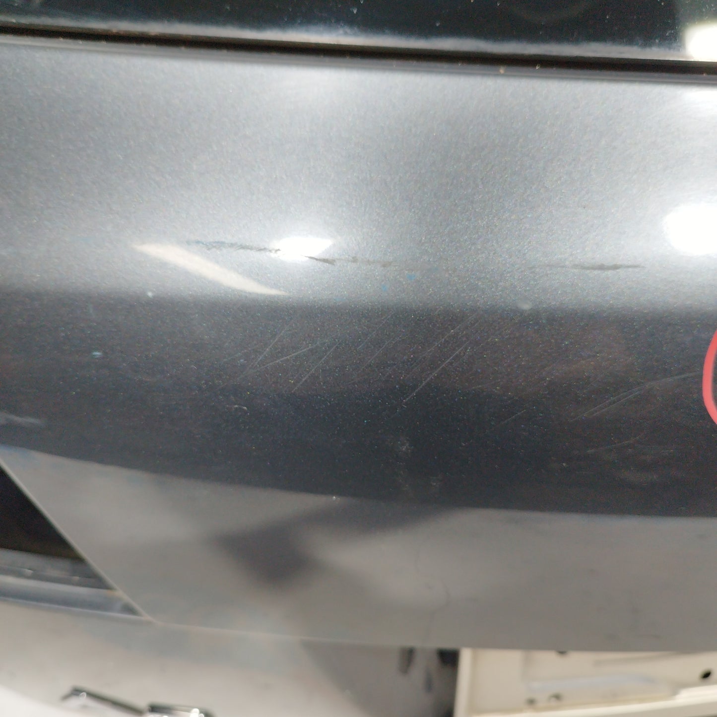 Dunkelgraue Heckklappe Audi A3 Sportback 2007 ecoAC4913