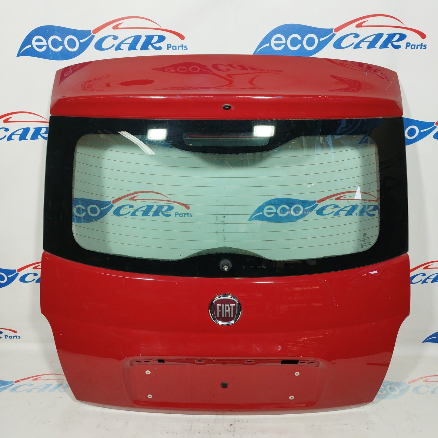 Portellone rosso sfrontato Fiat 500 2014 ecoAC4917