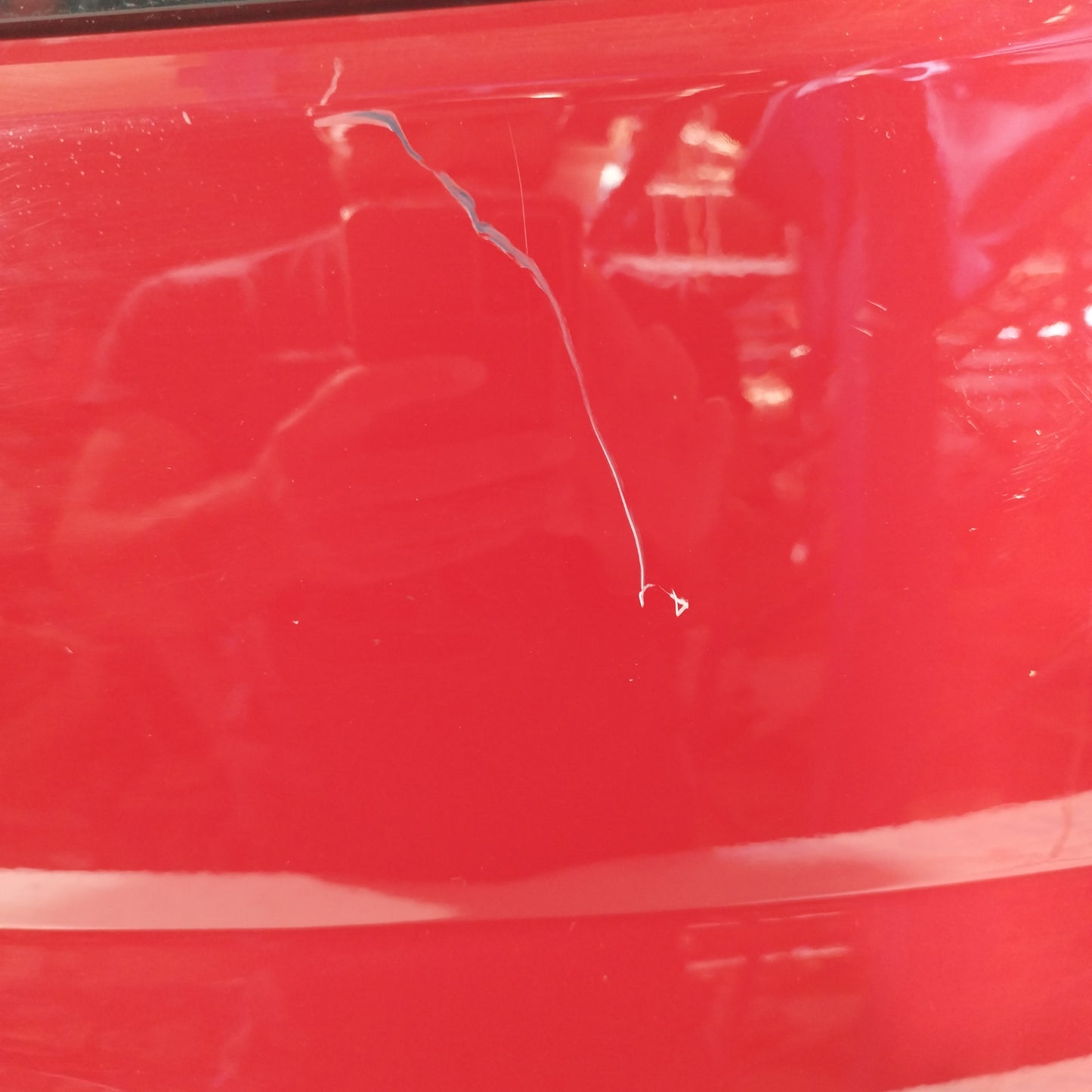 Portellone rosso sfrontato Fiat 500 2014 ecoAC4917