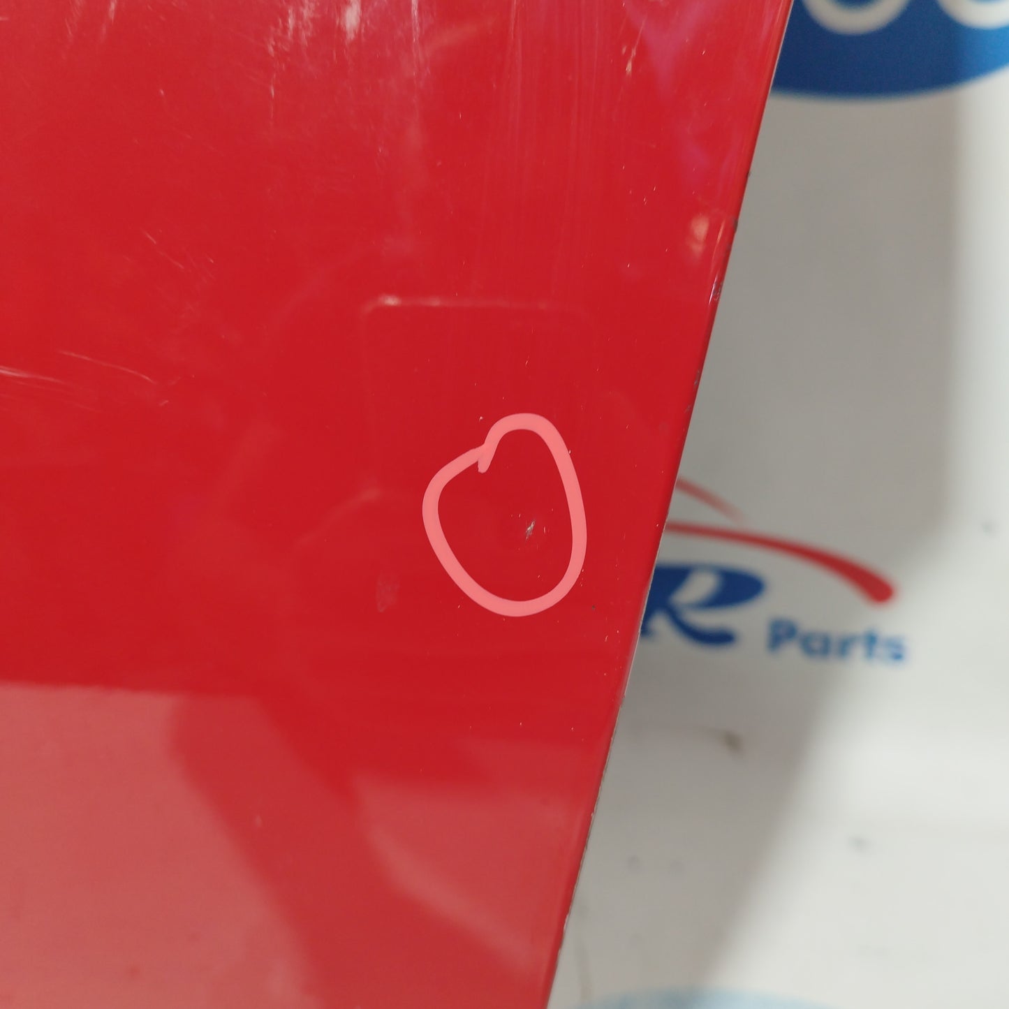 Portellone rosso sfrontato Fiat 500 2014 ecoAC4917