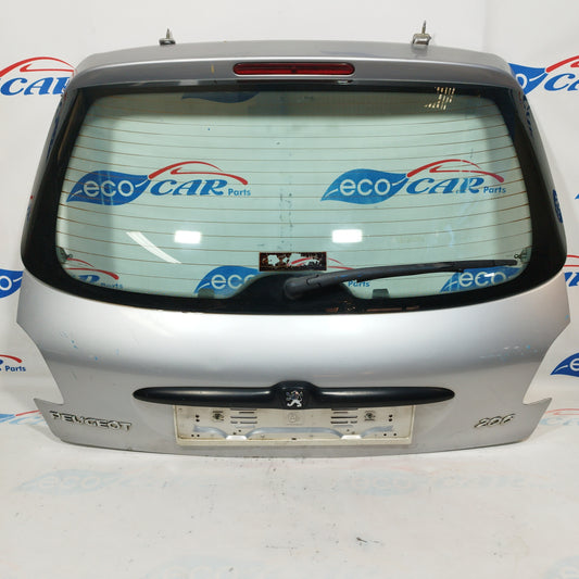 Portellone grigio argento Peugeot 206 2000 ecoAC4929