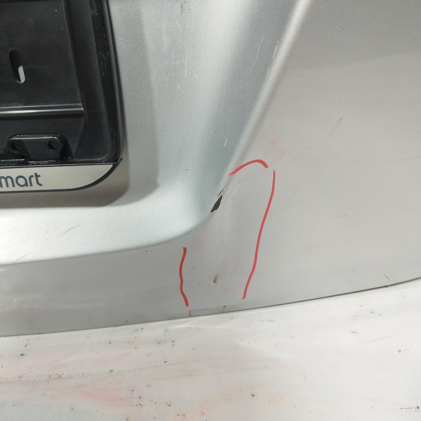 Portellone grigio argento Mercedes Classe C SW 2007 ecoAC4938