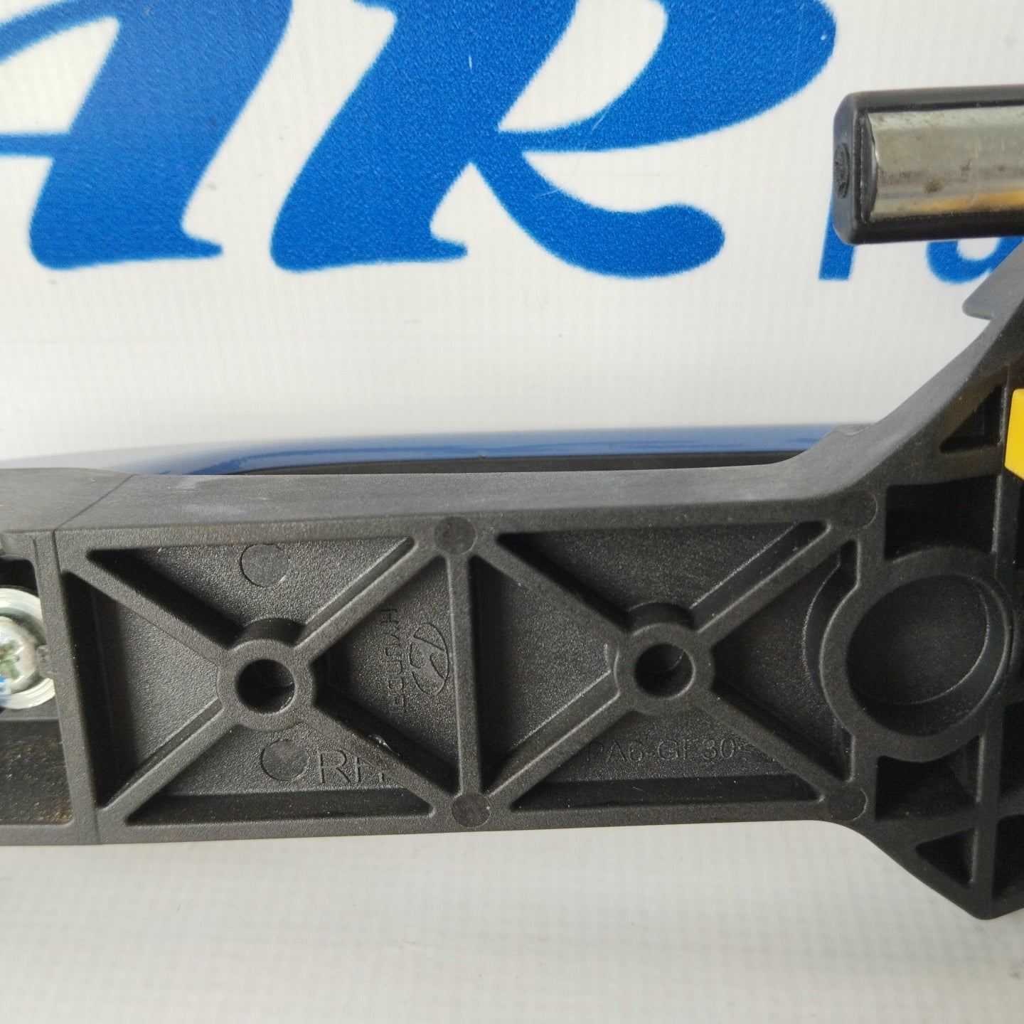 Blue right front external handle Hyundai i10 2017 ecoAG2685