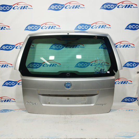Silver gray tailgate Fiat Idea 2005 ecoAC4943