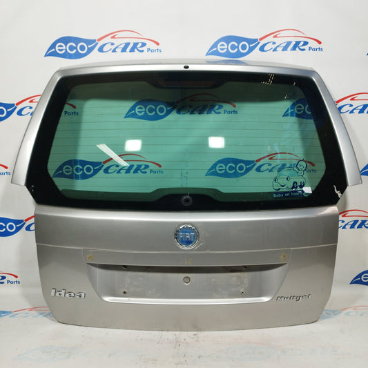Silver gray tailgate Fiat Idea 2005 ecoAC4943