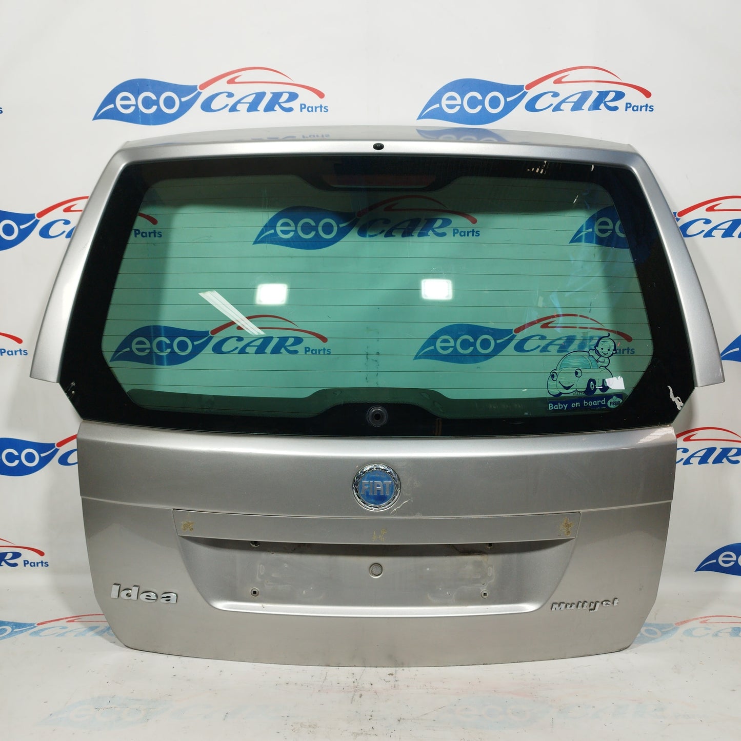 Silver gray tailgate Fiat Idea 2005 ecoAC4943