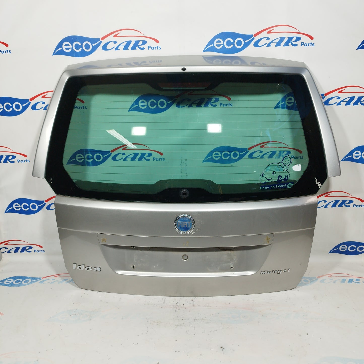 Silver gray tailgate Fiat Idea 2005 ecoAC4943