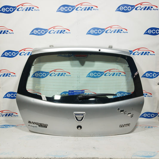 Silver gray tailgate Dacia Sandero 2010 ecoAC4981