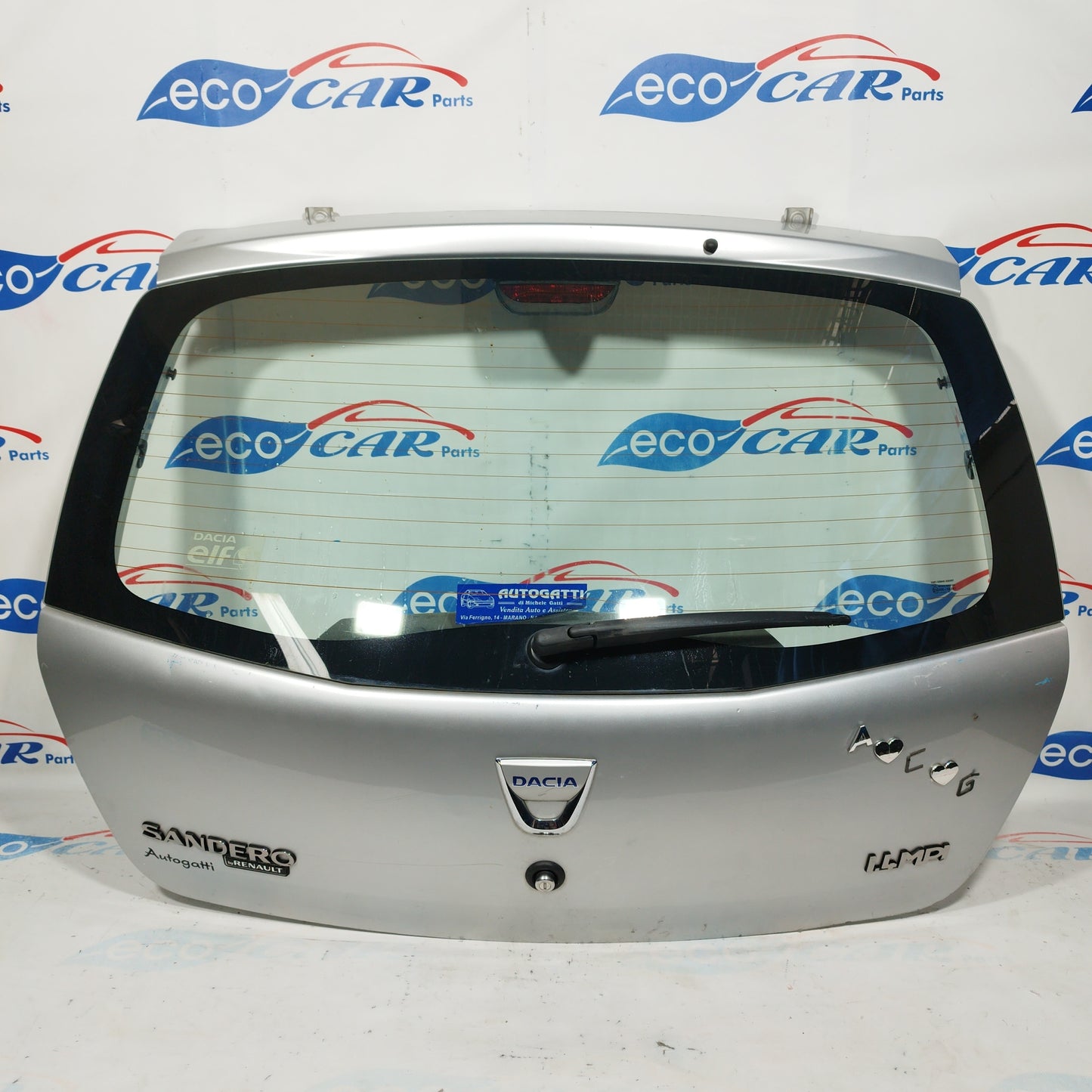 Portellone grigio argento Dacia Sandero 2010 ecoAC4981