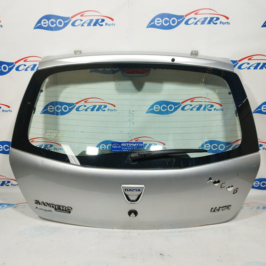 Silver gray tailgate Dacia Sandero 2010 ecoAC4981