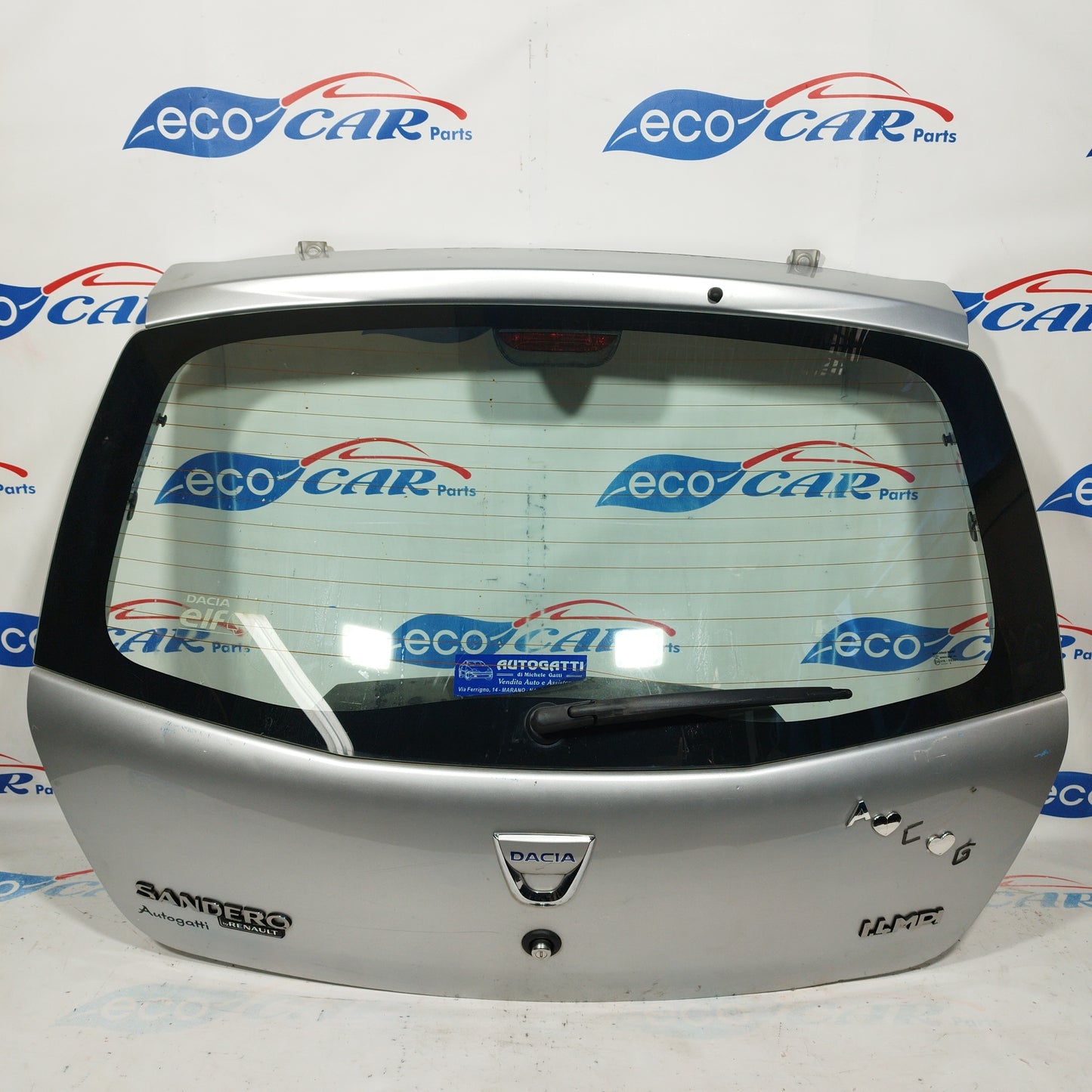 Portellone grigio argento Dacia Sandero 2010 ecoAC4981