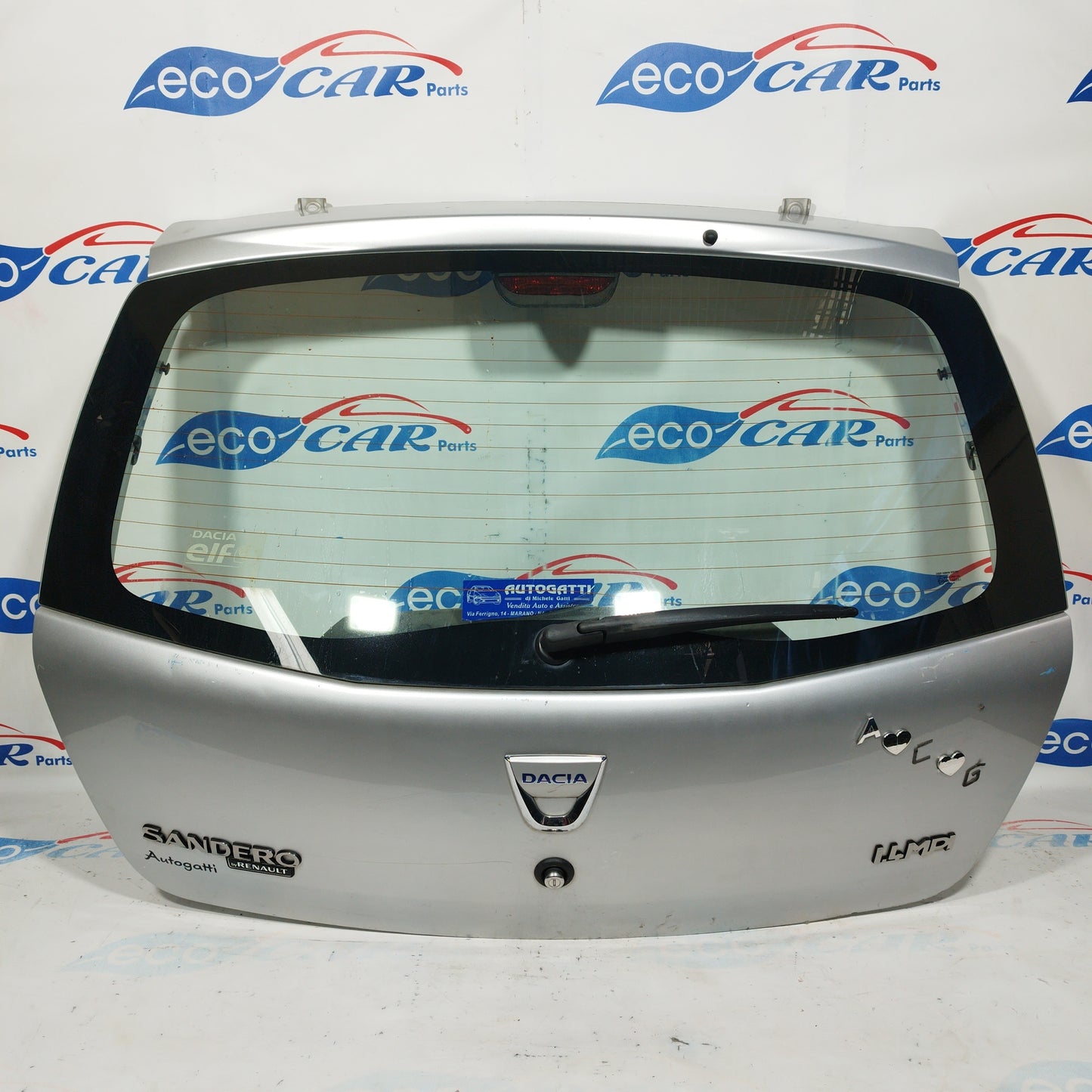 Portellone grigio argento Dacia Sandero 2010 ecoAC4981