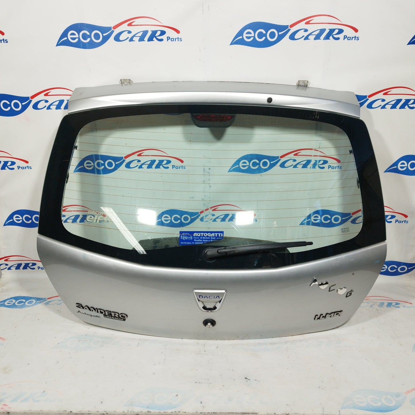 Portellone grigio argento Dacia Sandero 2010 ecoAC4981