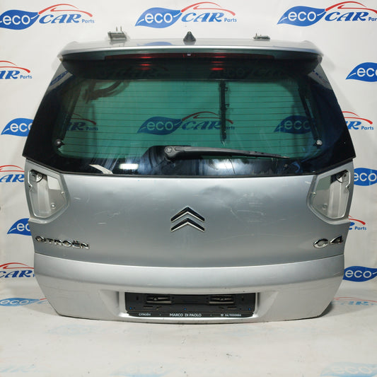 Silver gray tailgate Citroen C4 Picasso 2007 ecoAC4985