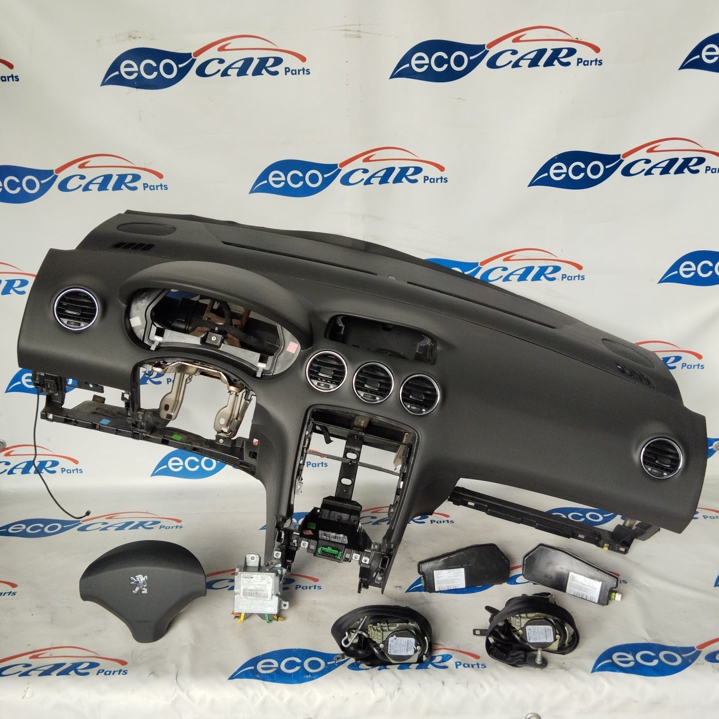 Airbag kit Peugeot 308 1.6 HDI 2010 code: 610714900 ecoAG2719