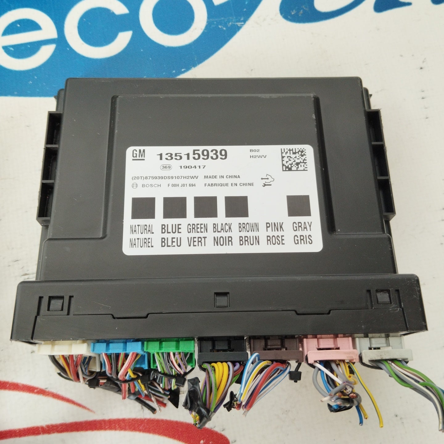 Zündkit Opel Corsa E 1.4 B Code: 12683226 ecoAG2721