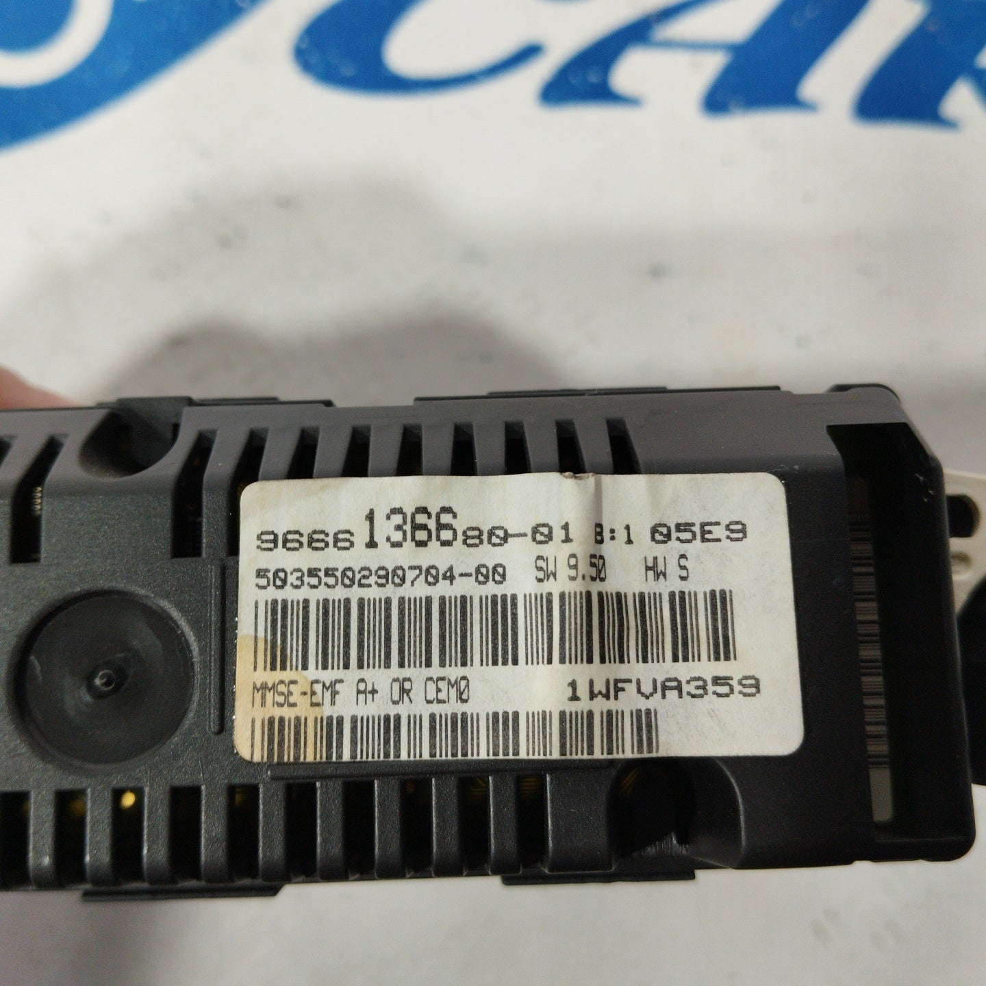 Peugeot 308 Bordcomputer-Displaycode: 9666136680-01 ecoAG2728
