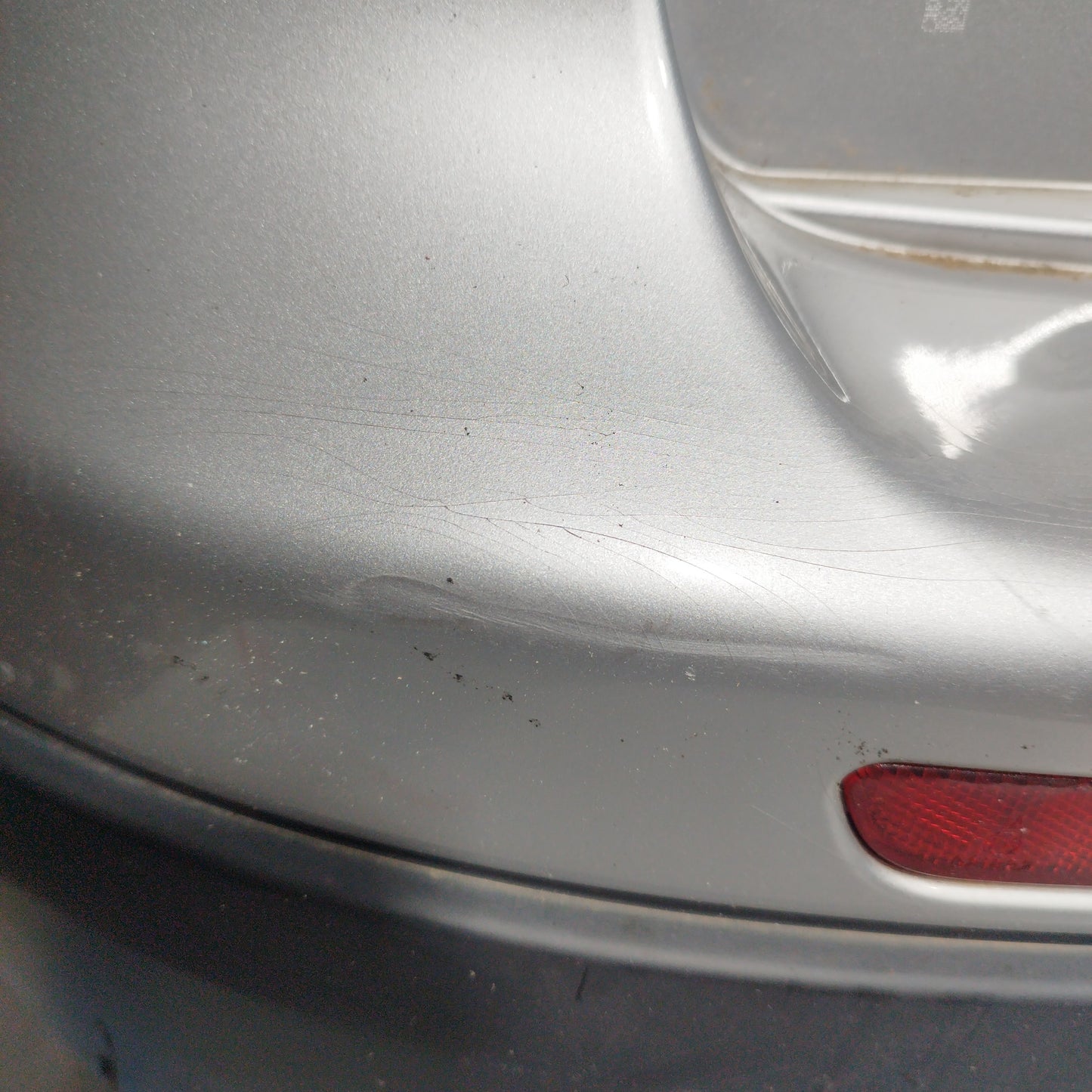 Silver gray rear bumper Fiat 16 2012 ecoAC5011