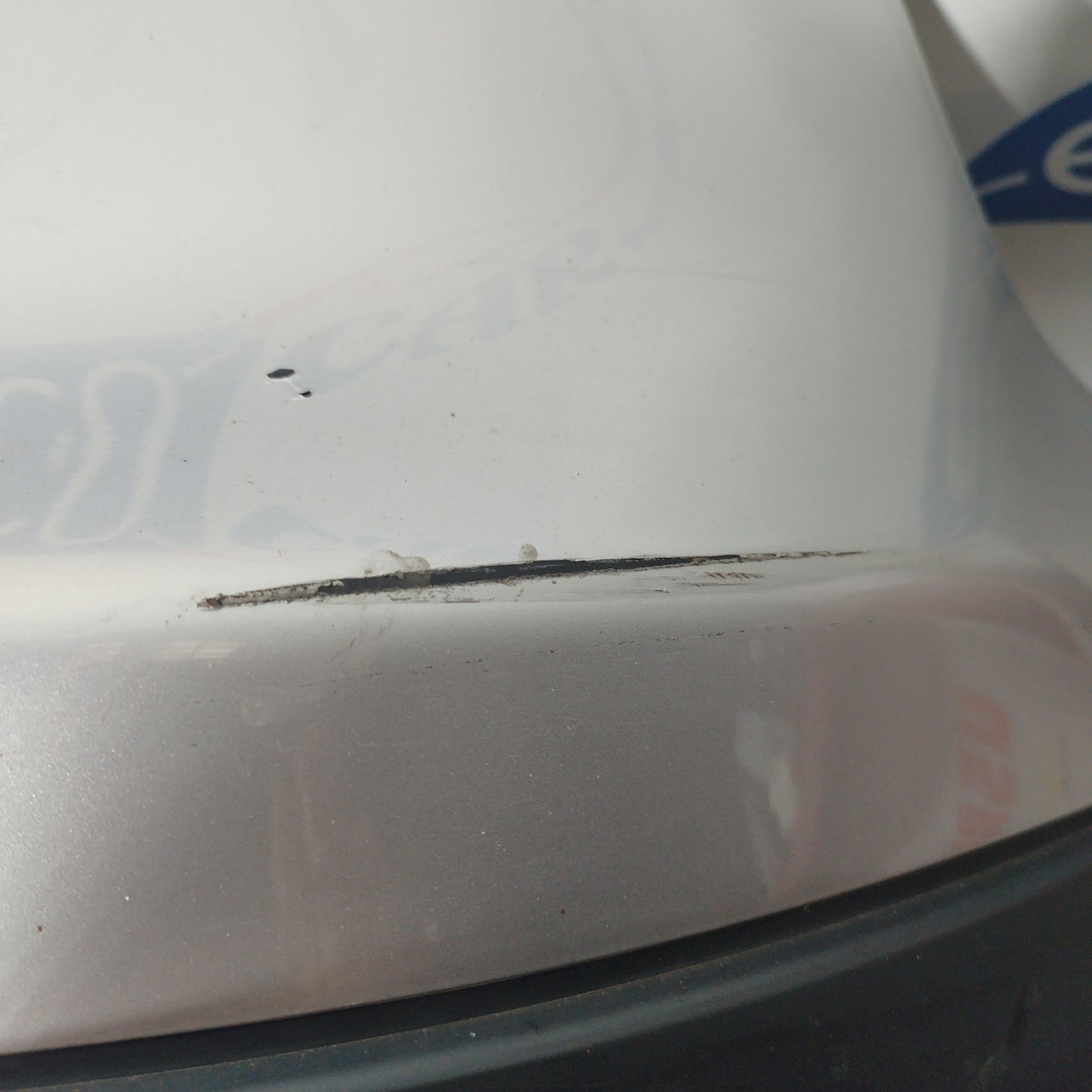 Silver gray rear bumper Fiat 16 2012 ecoAC5011