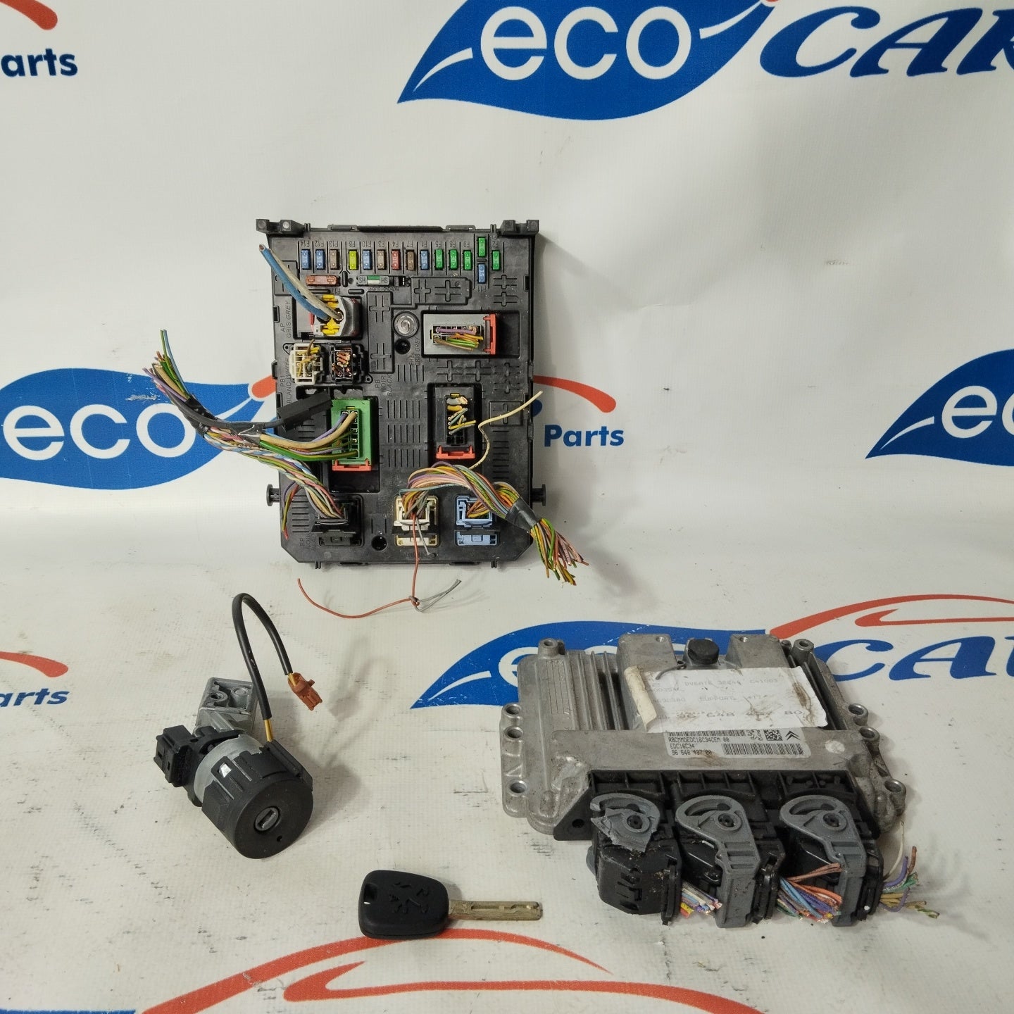 Zündanlage Peugeot 308 1.6 HDI 66KW Code: 9664843780 ecoAG2732