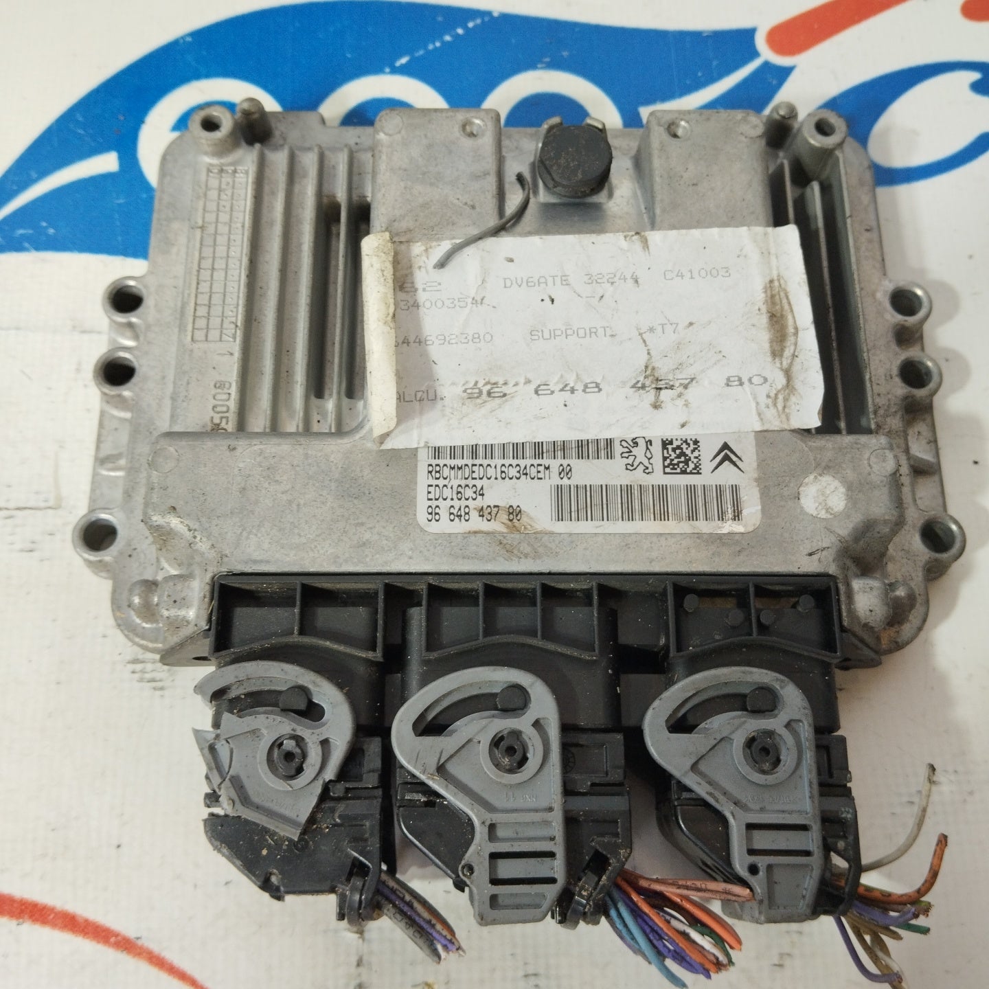 Zündanlage Peugeot 308 1.6 HDI 66KW Code: 9664843780 ecoAG2732