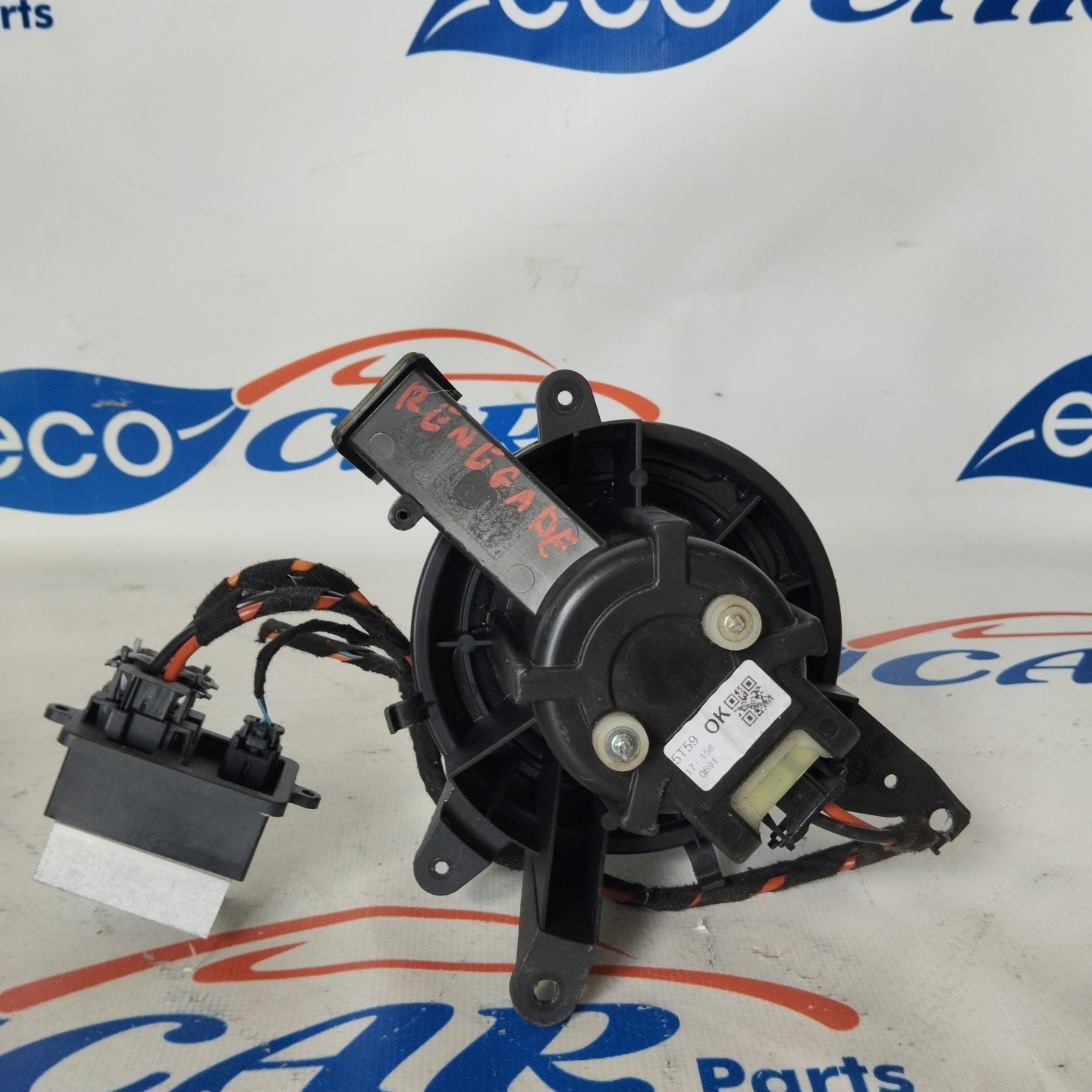 Interior heater fan complete with resistor Jeep Renegade 2017 2.0 MTJ cod: 17-1580691 ecoAG2743