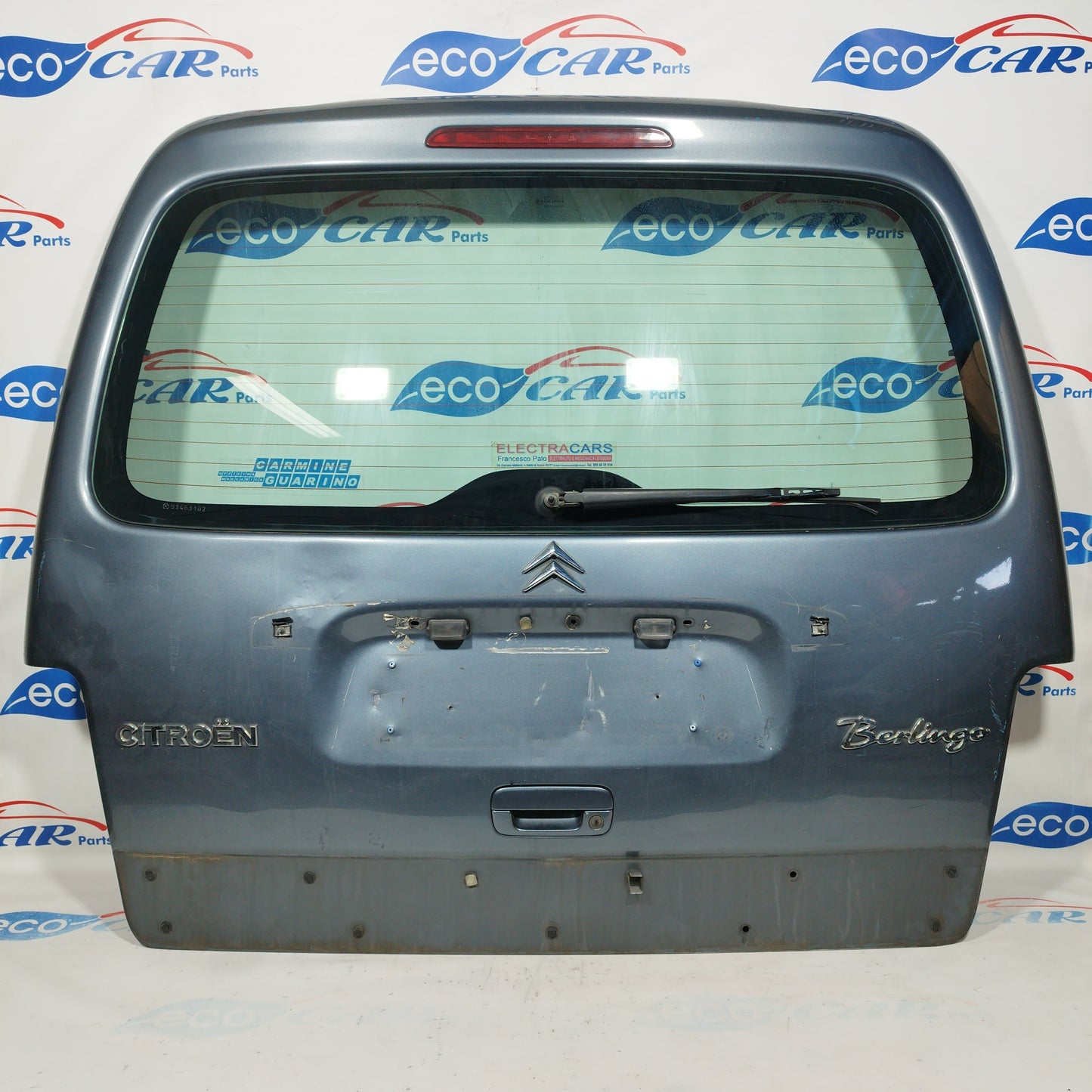 Dunkelgraue Heckklappe Citroen Berlingo 2007 ecoAC5037