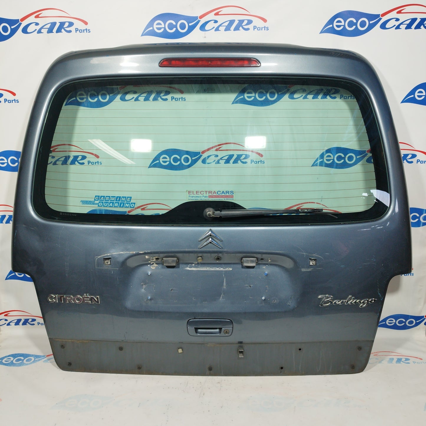 Dunkelgraue Heckklappe Citroen Berlingo 2007 ecoAC5037