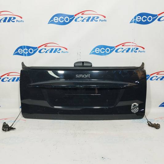 Black rear trunk Smart Fortwo 451 2009 ecoAC5038
